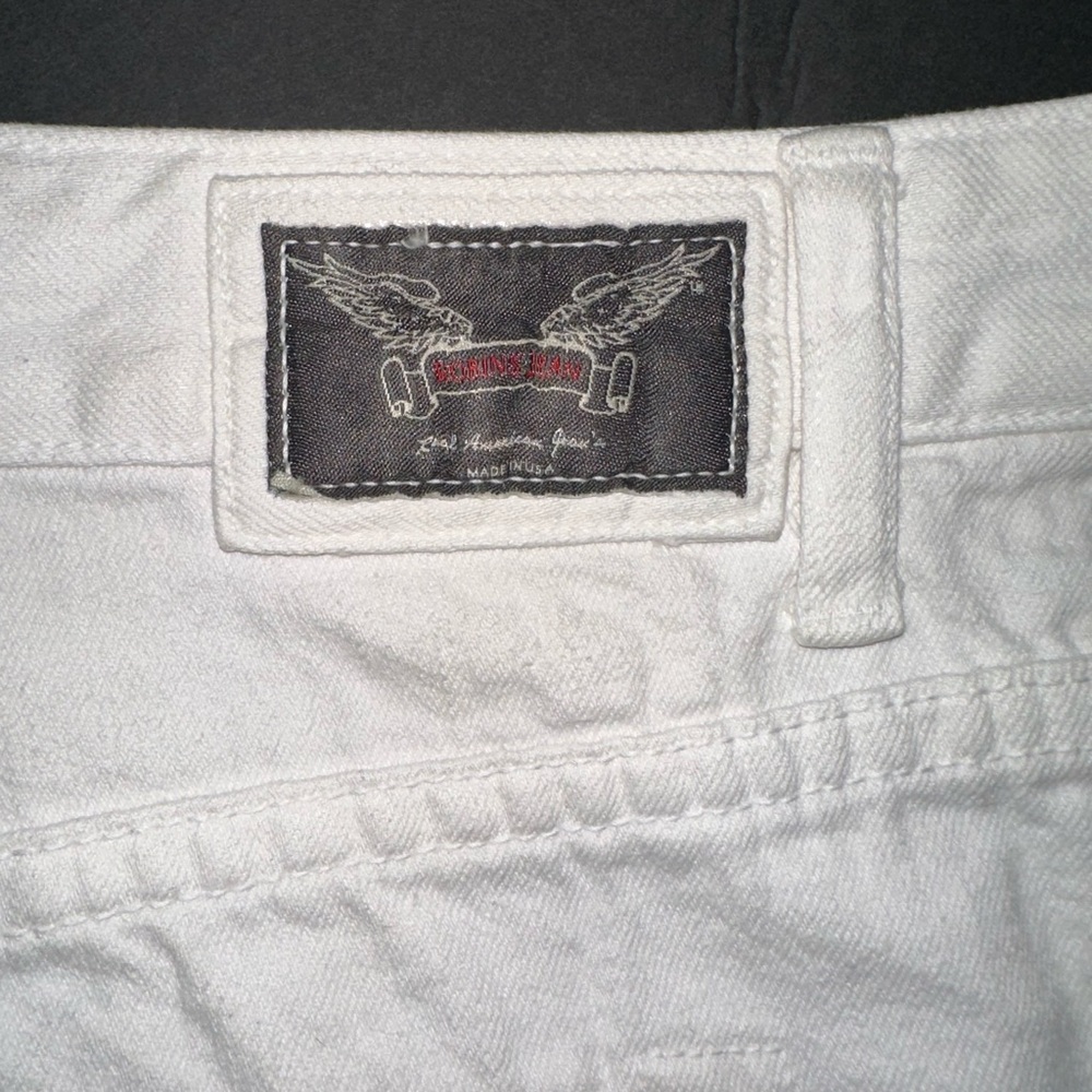 Robin's Jean White Denim Jean Shorts